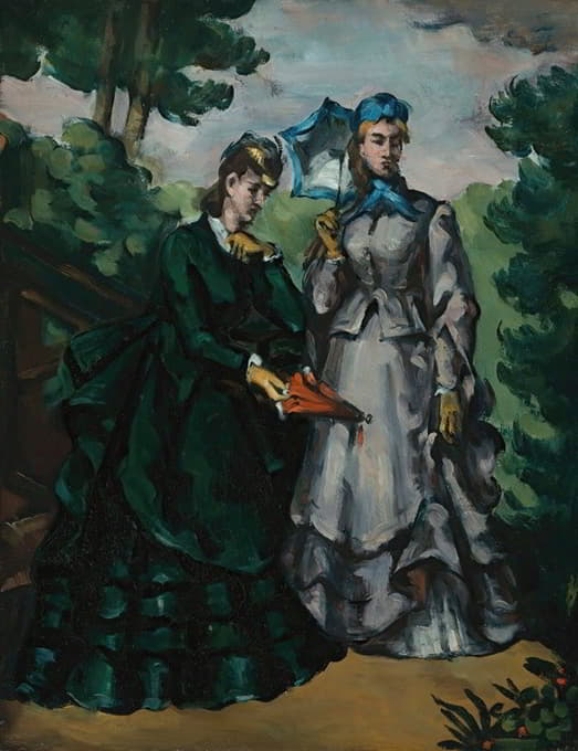 Paul Cézanne - La Promenade