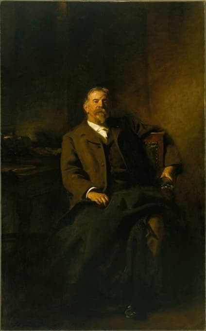 John Singer Sargent - Henry Lee Higginson (1834-1919)