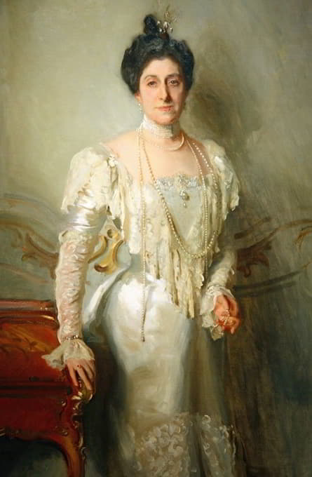 阿舍·B·韦特海默夫人肖像，née Flora Joseph