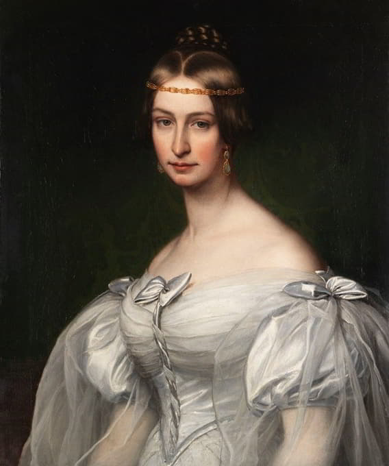 请给我卡洛琳·克拉夫特的照片。板块（1811-1873）