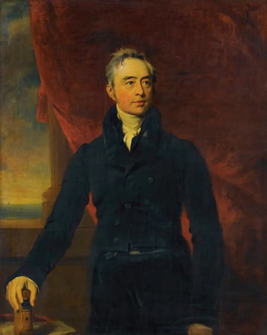 托马斯·勒布雷顿爵士（1763-1838），贝利和泽西州总统的肖像