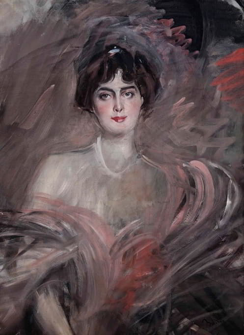 Giovanni Boldini - Ritratto di Mademoiselle Emilienne Le Roy
