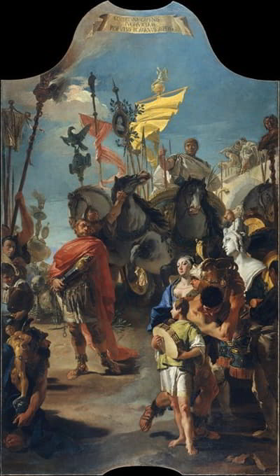 Giovanni Battista Tiepolo - The Triumph of Marius