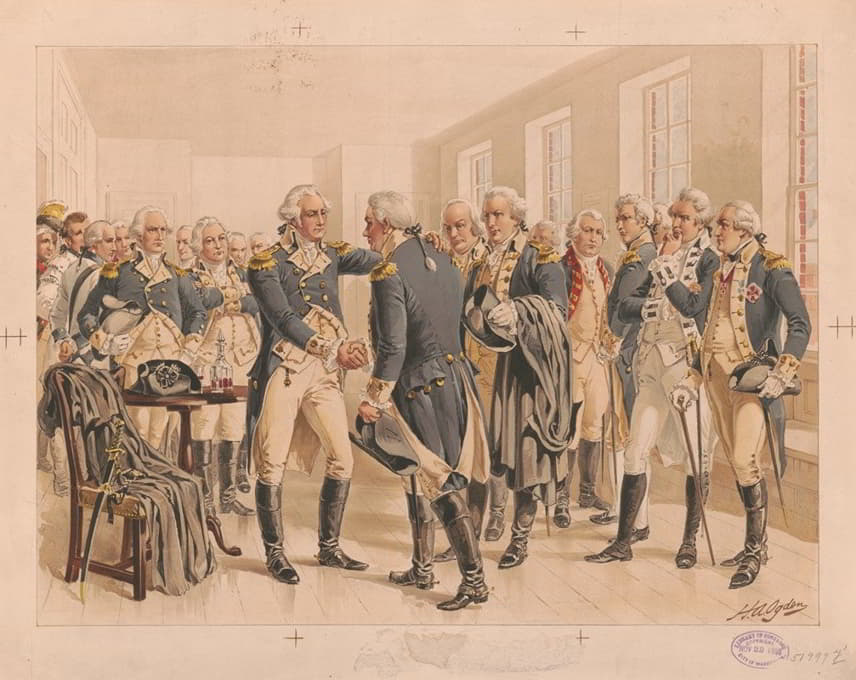 Henry Alexander Ogden - Washington’s farewell to officers