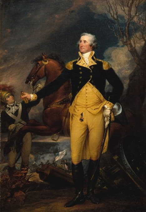 特伦顿战役前的乔治·华盛顿