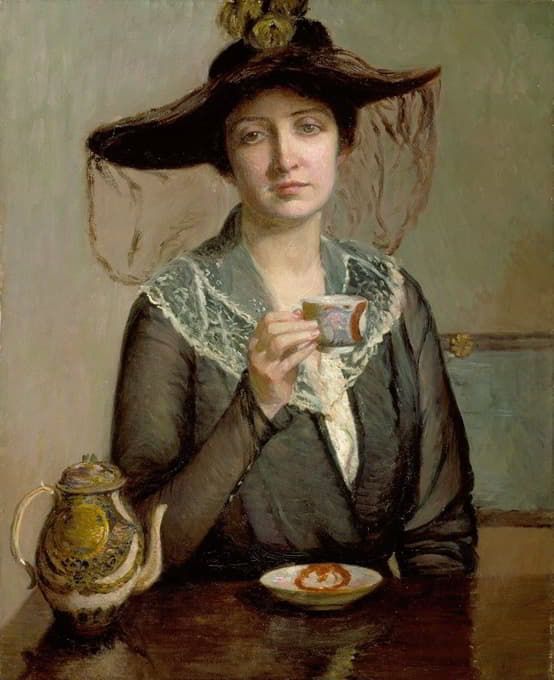 Lilla Cabot Perry - A Cup of Tea