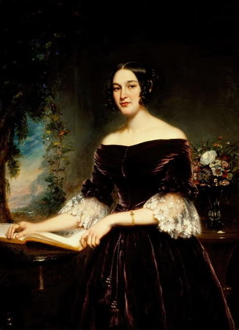 Samuel Lovett Waldo - Portrait of Mrs. Sackett