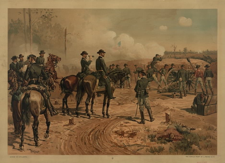 Thure de Thulstrup - Siege of Atlanta