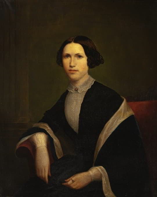 Anonymous - Portrait of Harriet Clark Ferrell