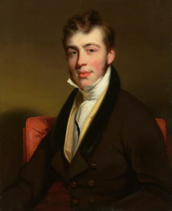 George Chinnery - Portrait of a gentleman