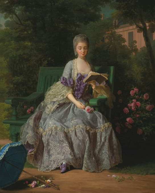 萨沃伊的玛丽·塞雷塞·路易丝肖像，兰巴尔公主（1749-1792）