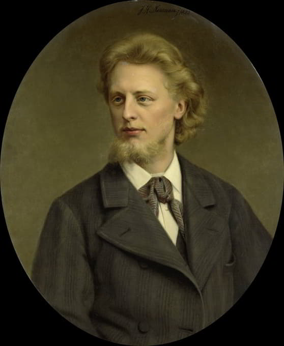 Johan Heinrich Neuman - Portrait of Jacques Fabrice Herman Perk (1859-1881)