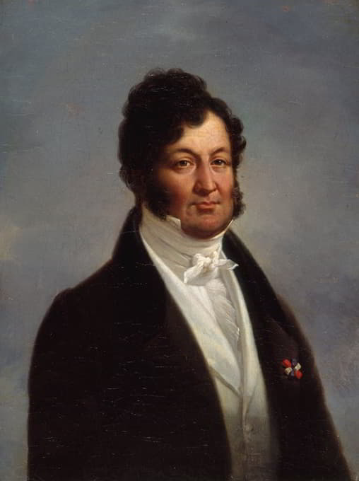 法国国王路易·菲利普一世（1773-1850）的肖像。