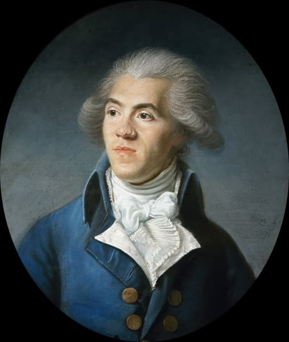 Joseph Boze - Portrait présumé de Barnave