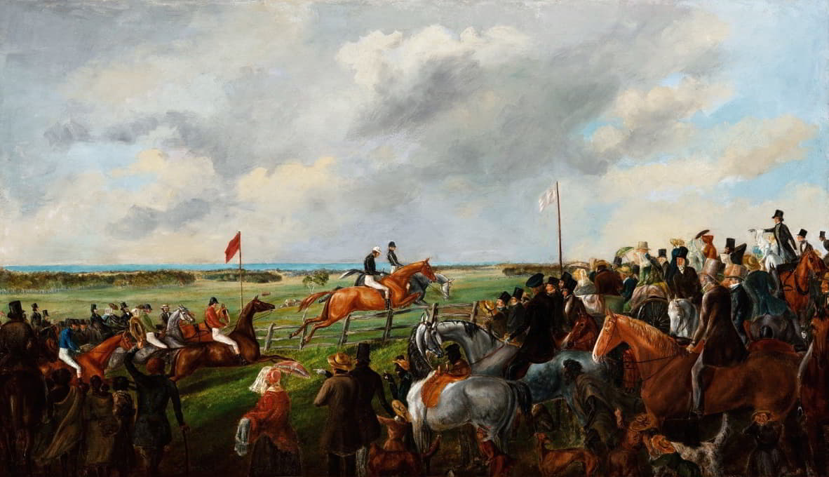 George Hamilton - The First Steeplechase In South Australia, 25 September 1846