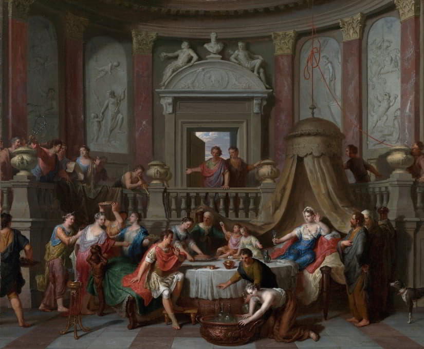 Gerard Hoet - The Banquet Of Cleopatra