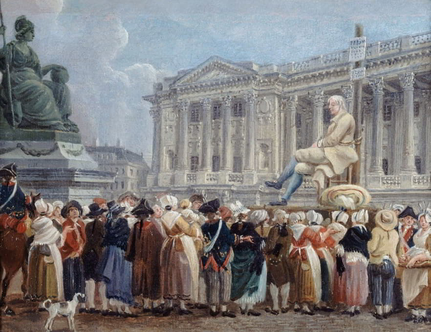 皮埃尔·尼古拉斯·佩林在革命广场的展览，第二年，文德米尔29日