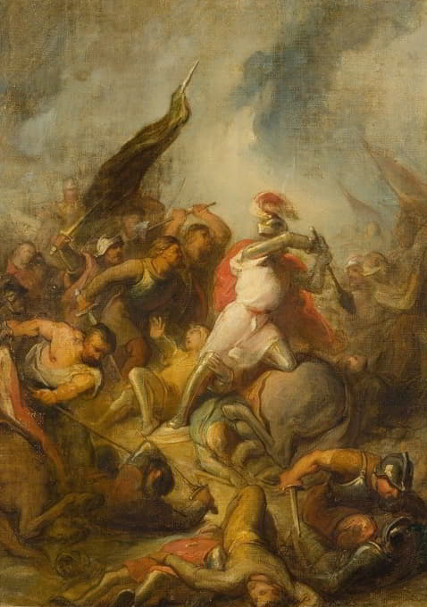 乌得勒支主教奥托二世在安诺1226年的阿内战役中阵亡