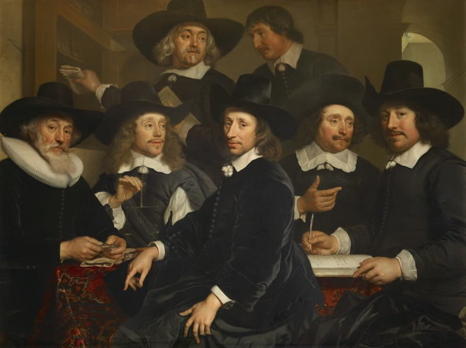 Jürgen Ovens - The regents of the Oudezijds Huiszittenhuis