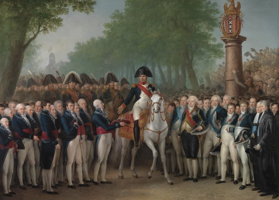 拿破仑进入阿姆斯特丹，1811年10月9日
