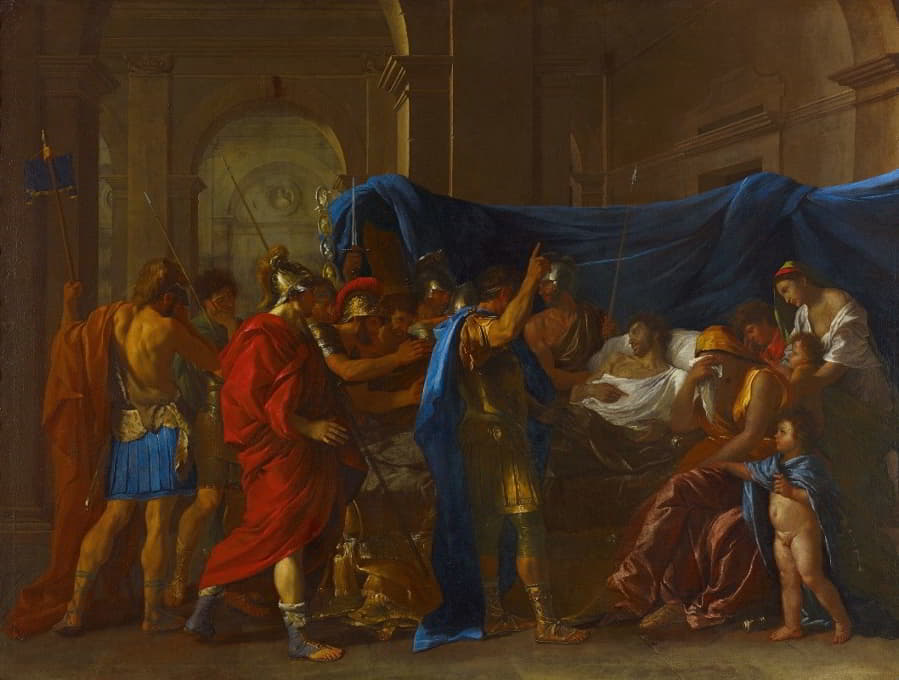 Nicolas Poussin - The Death of Germanicus