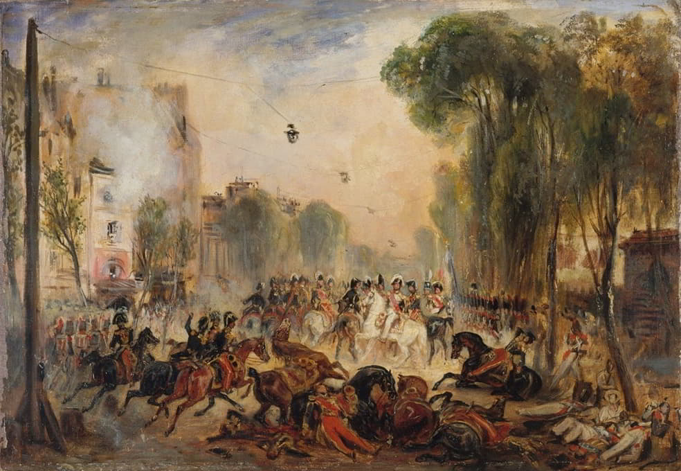 1835年7月28日，圣殿大道菲什爆炸案