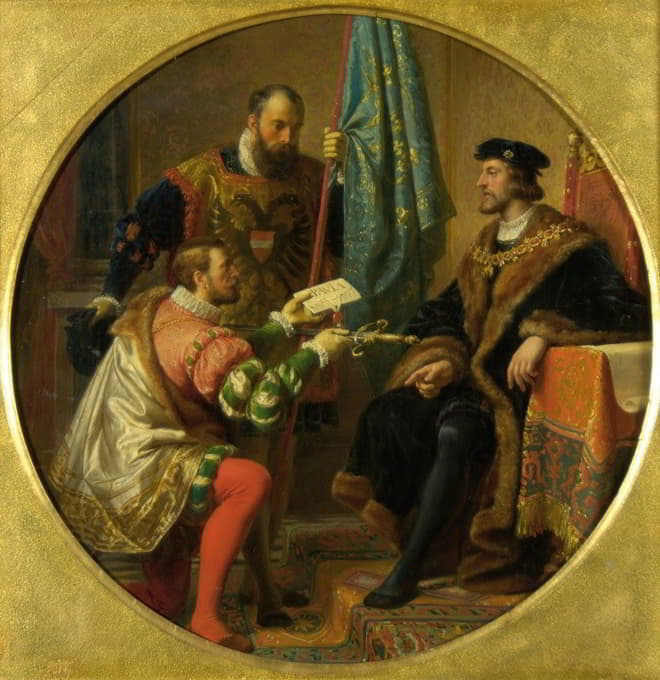 1525年，皇帝查尔斯五世和国王弗兰兹一世在帕维亚附近