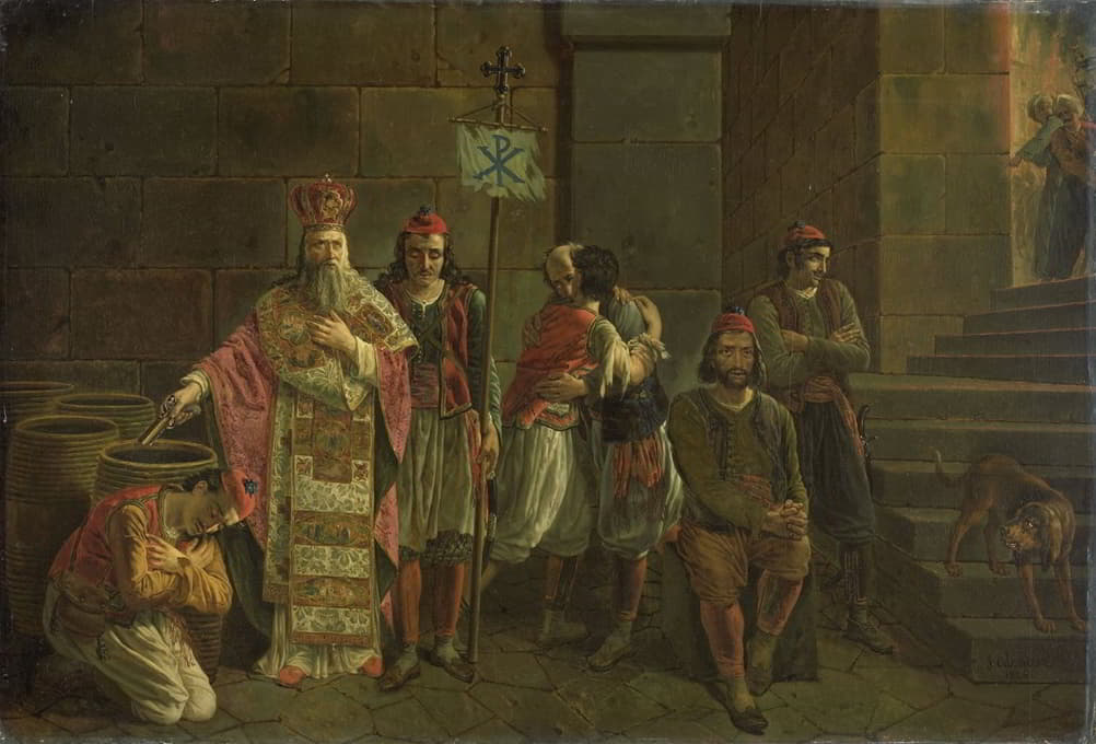 米索朗吉最后的捍卫者，1826年4月22日；希腊独立战争中的一段插曲