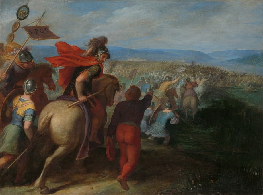 罗马人几乎通过巴提亚人的背叛征服了朱利叶斯·西维利斯的军队