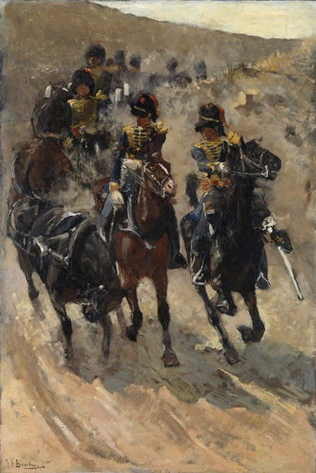 George Hendrik Breitner - The Yellow Riders