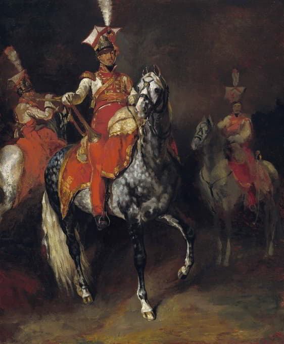 拿破仑帝国卫队的骑乘号手