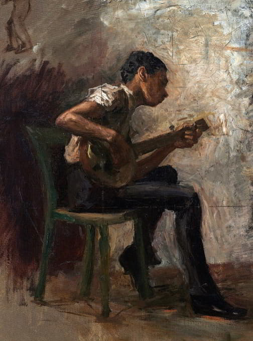 Thomas Eakins - The Banjo Player