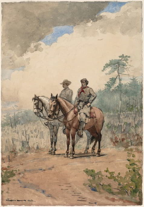 Winslow Homer - Two Scouts