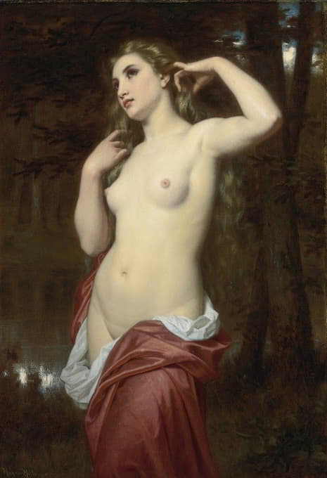 Hugues Merle - The Bather