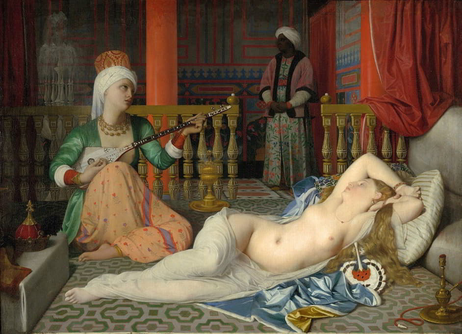 Jean Auguste Dominique Ingres - Odalisque, Slave, and Eunuch