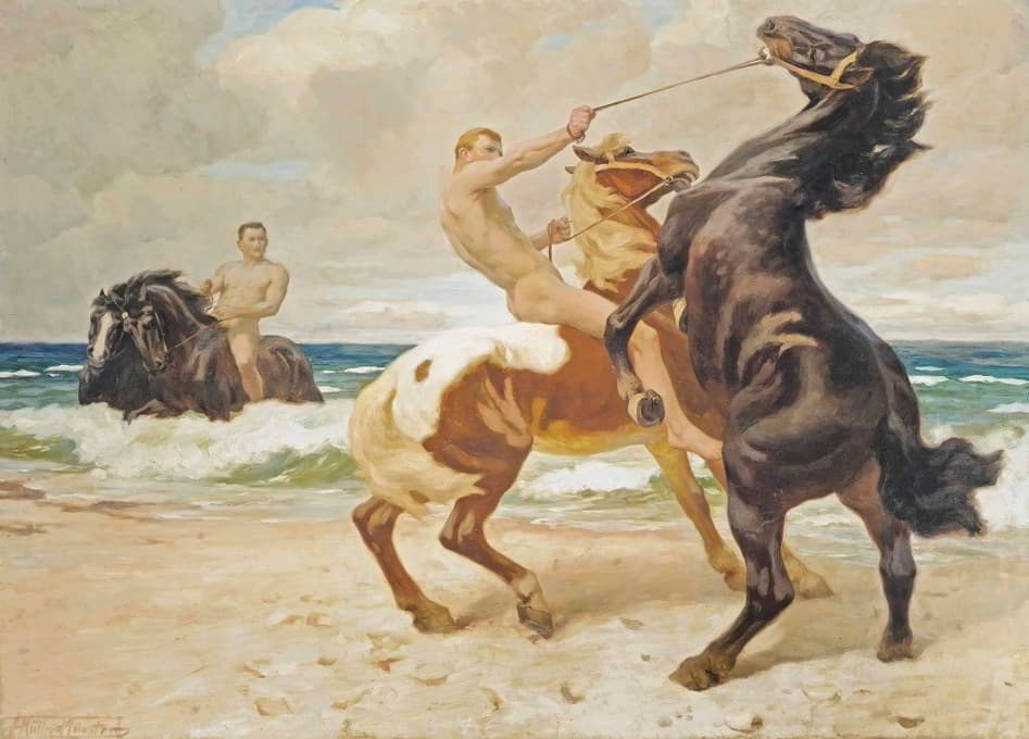 Franz Müller-Münster - The Rearing Horse