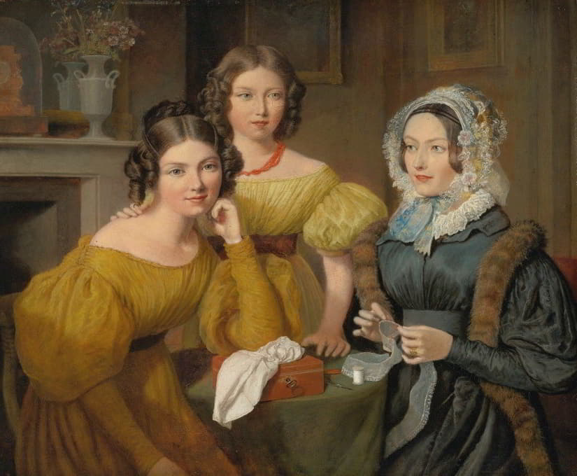 维耶尔斯夫人和她的女儿们