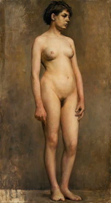 Pekka Halonen - Nude Female Model