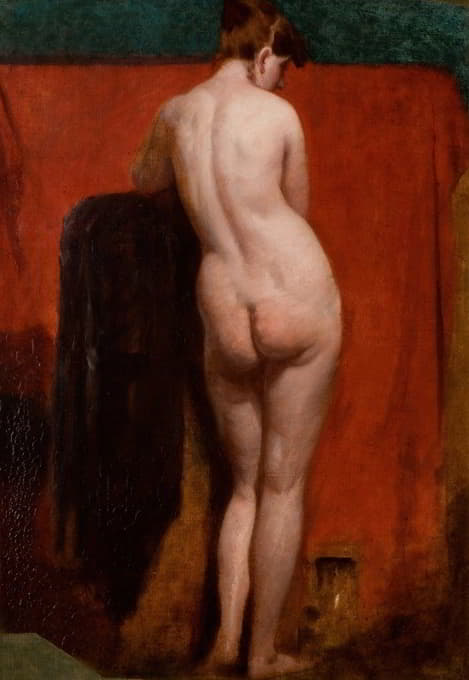 裸体站立女性