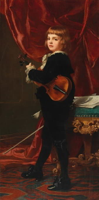 年轻小提琴手