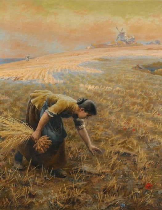 Arthur Foord Hughes - Gleaning