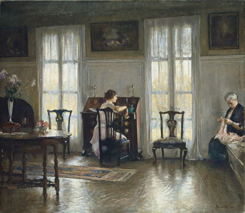 Edmund Charles Tarbell - Mother and Mary