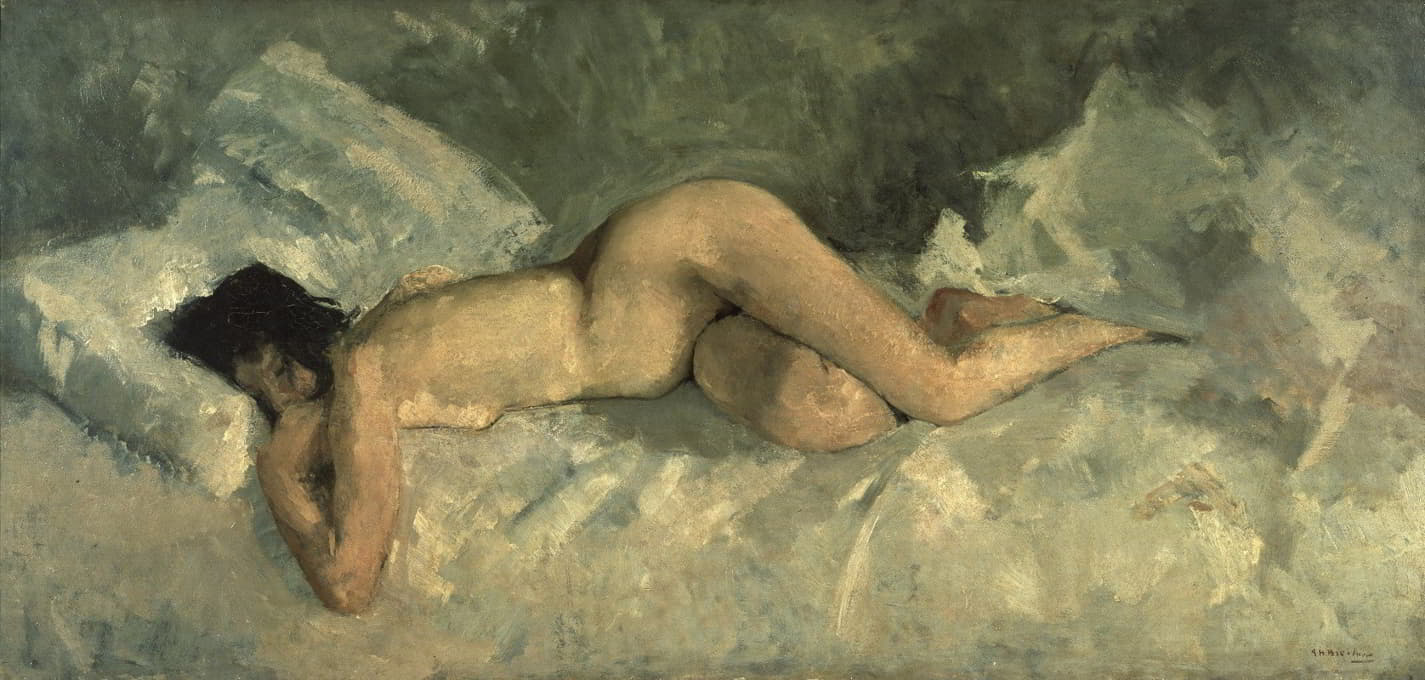 George Hendrik Breitner - Reclining nude