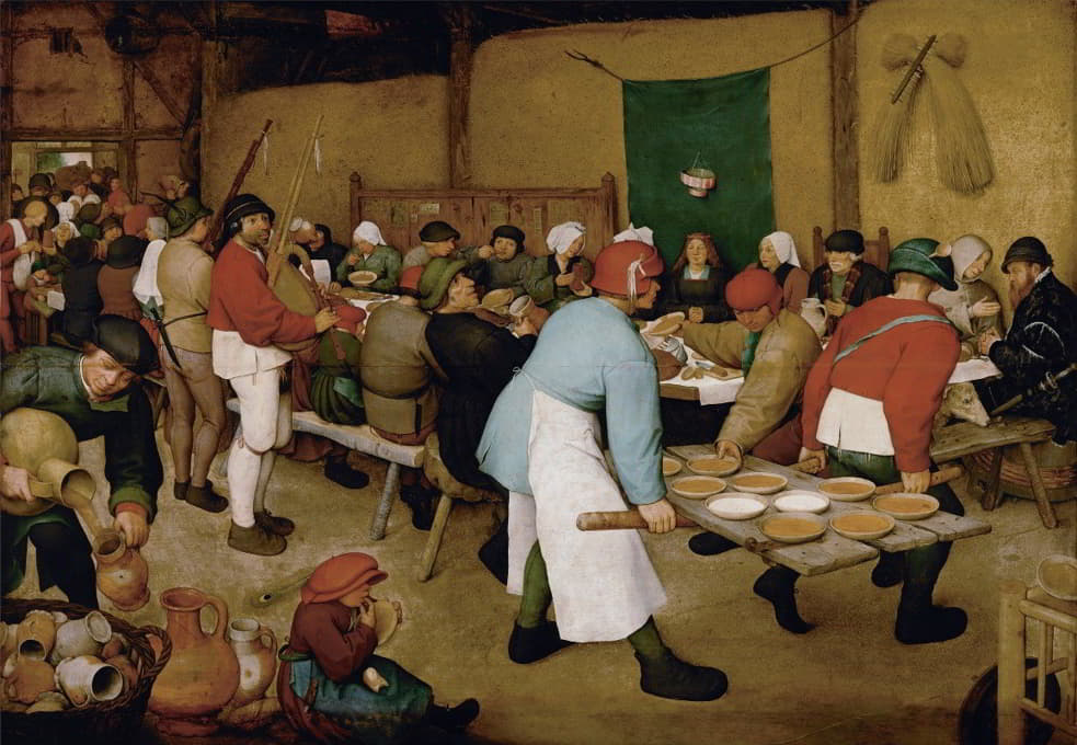 Pieter Bruegel The Elder - Peasant Wedding