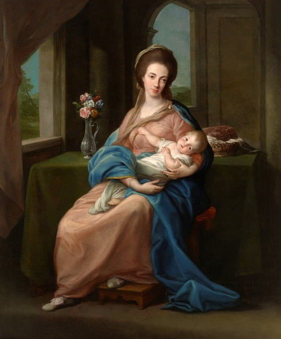 Pompeo Batoni - Mary Taylour, Viscountess of Headfort, later Countess of Bective and Marchioness of Headfort