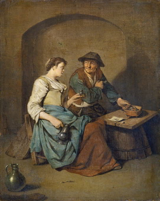 Cornelis Pietersz. Bega - Tavern Scene