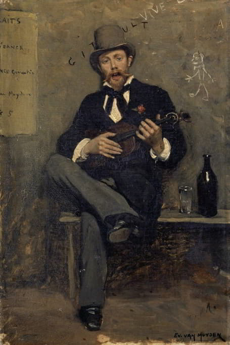 Evert Louis Van Muyden - Portrait of Charles Girault