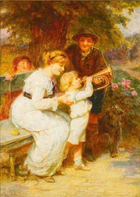 Frederick Morgan - Learning To Play The Trumpet