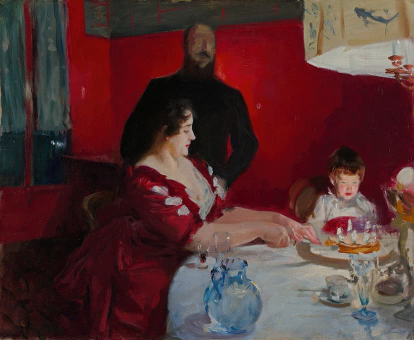 John Singer Sargent - The Birthday Party