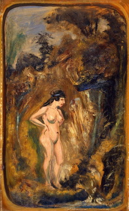 Louis Michel Eilshemius - Nude in Forest